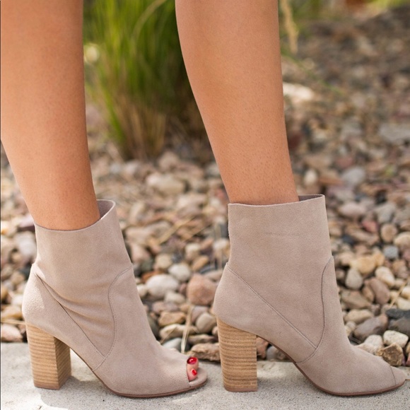 chinese laundry open toe booties